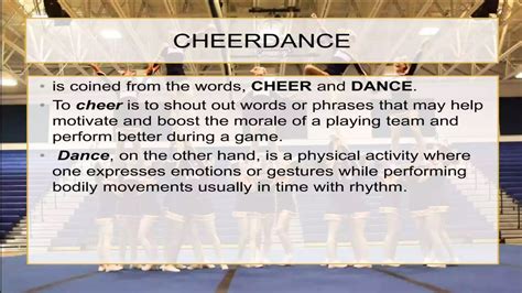 DEMO IN Cheerdance .